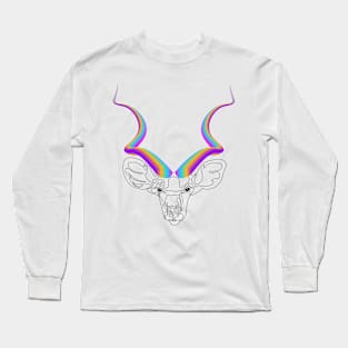 Psychedelic Kudu Long Sleeve T-Shirt